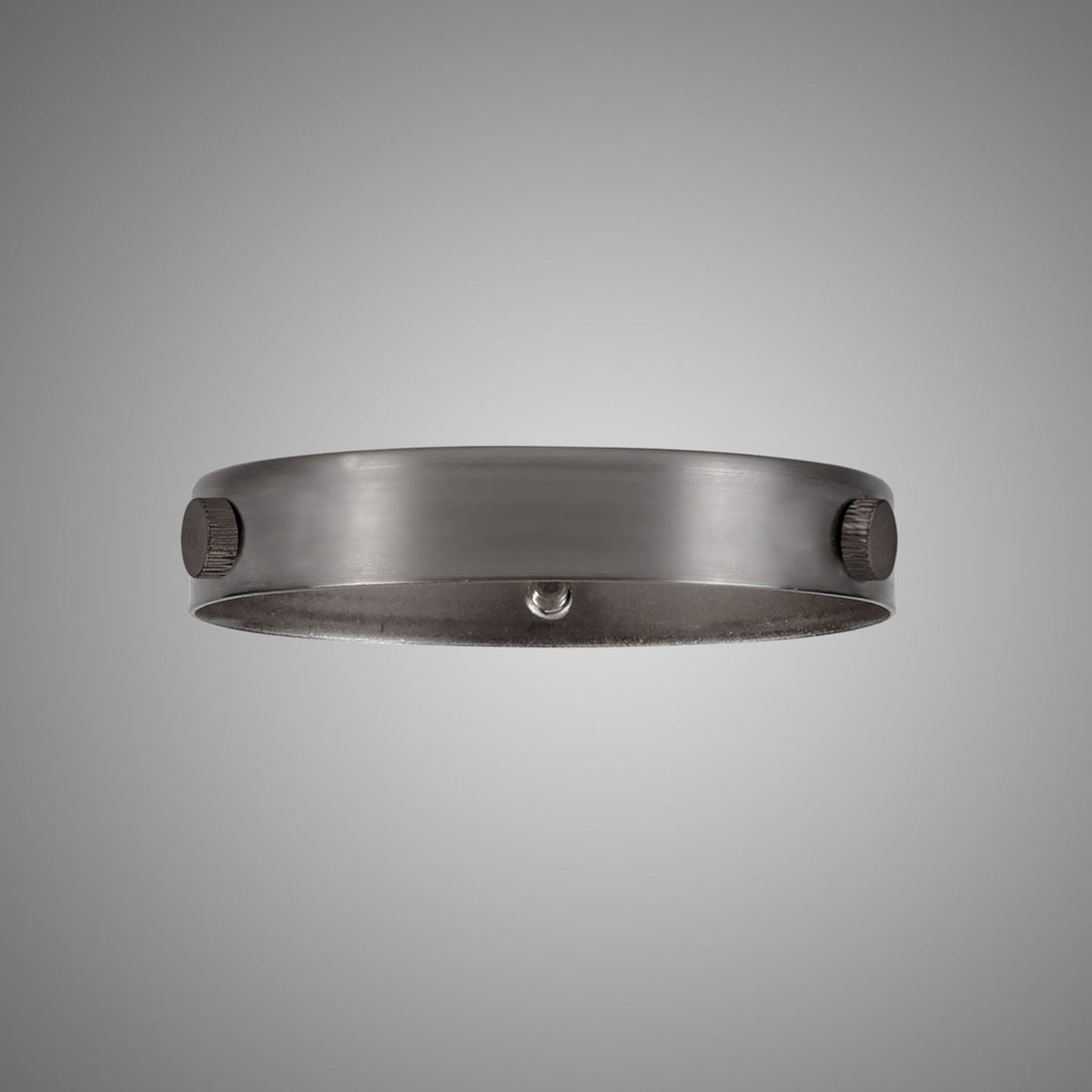 Abode Lampshade Collar Ring in Black Chrome