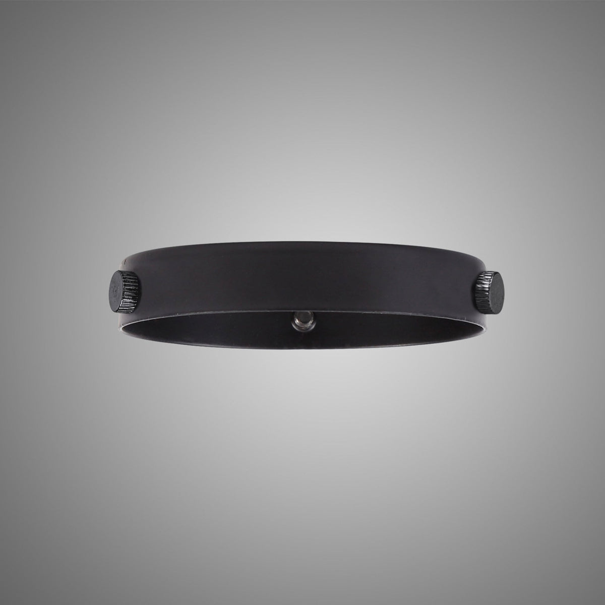 Abode Lampshade Collar Ring in Black