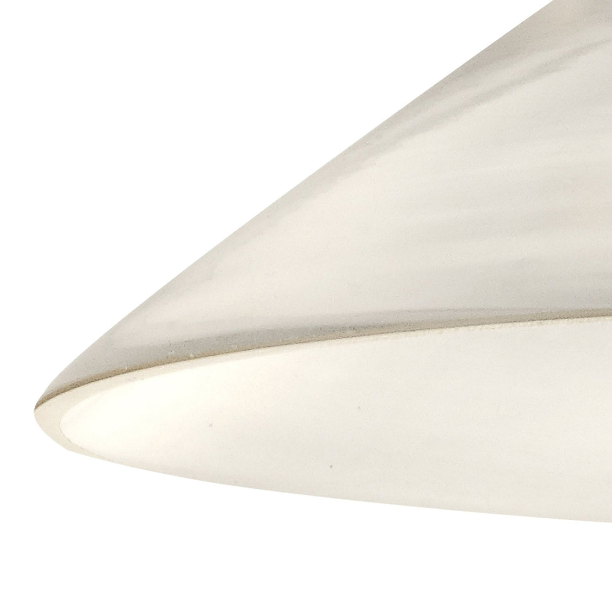 Abode Flat Round 250mm Clear Glass Shade