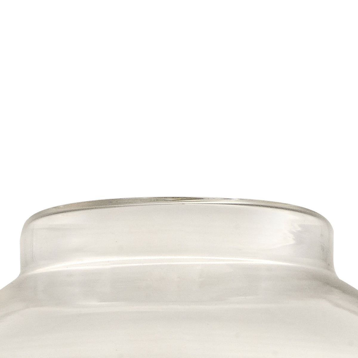 Abode Flat Round 250mm Clear Glass Shade