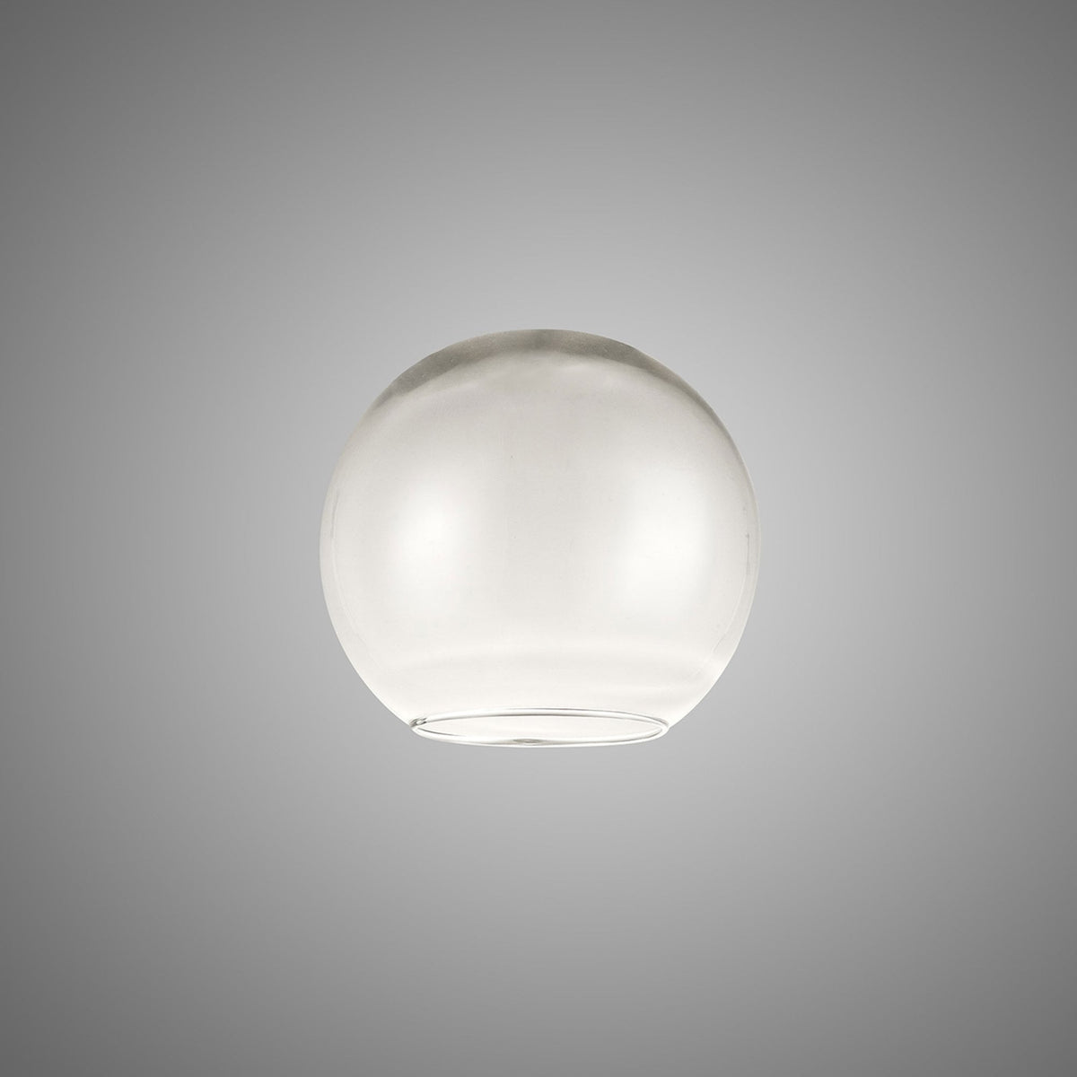 Abode Round 190mm Clear Glass Shade