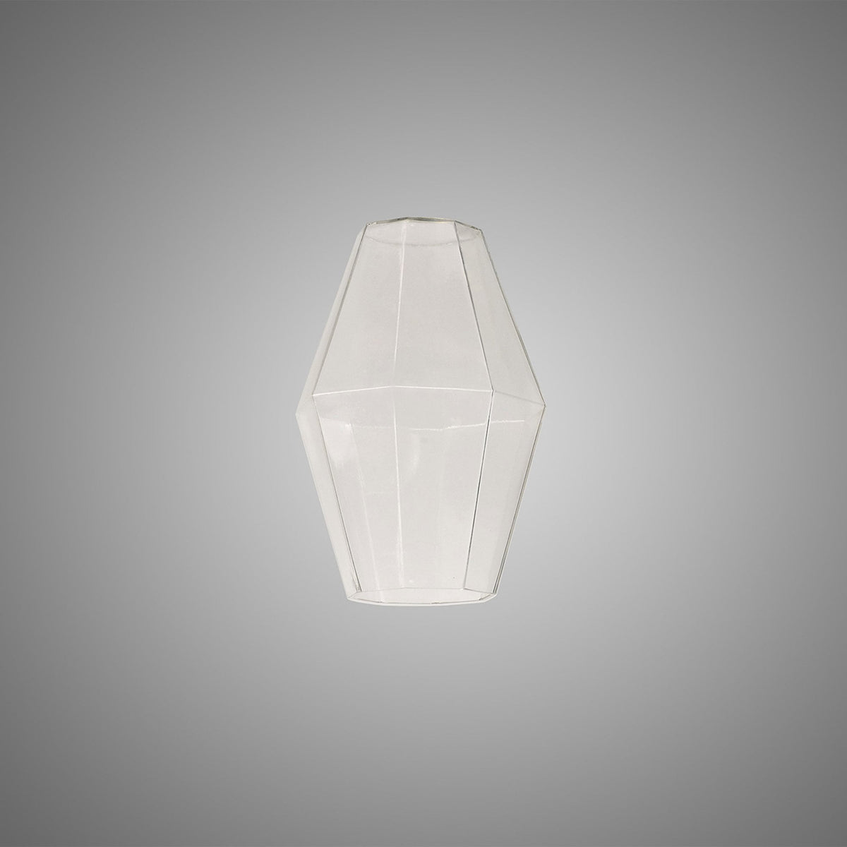 Abode Pyramid 170mm Clear Glass Shade