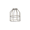 Abode Cylinder 140mm Wire Cage Shade in Brushed Bronze