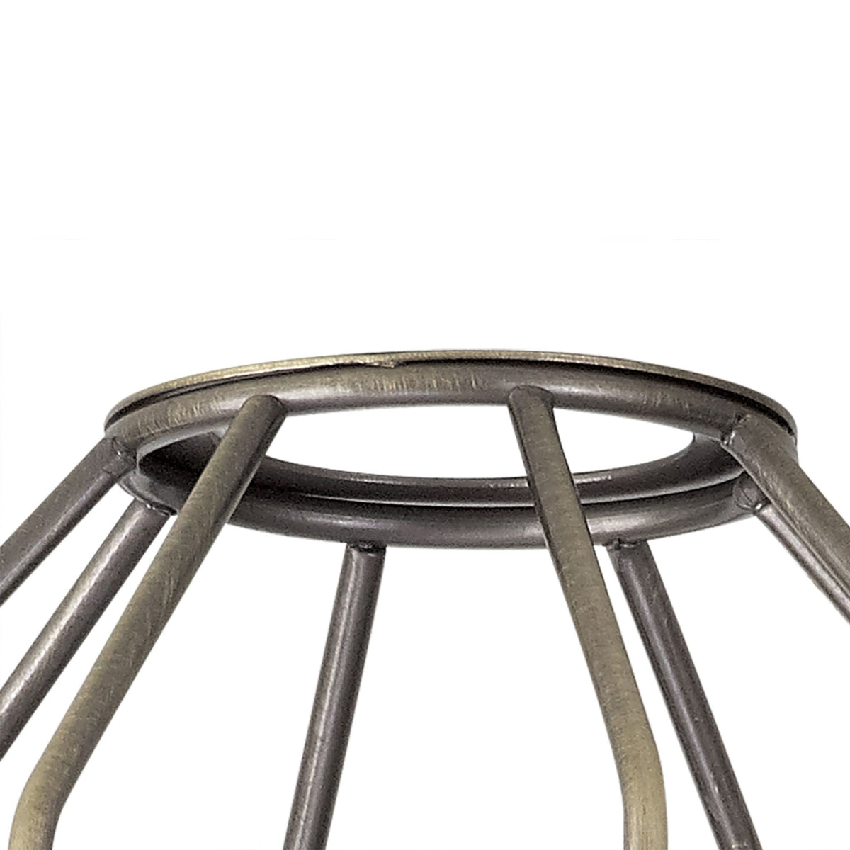 Abode Cylinder 140mm Wire Cage Shade in Brushed Bronze