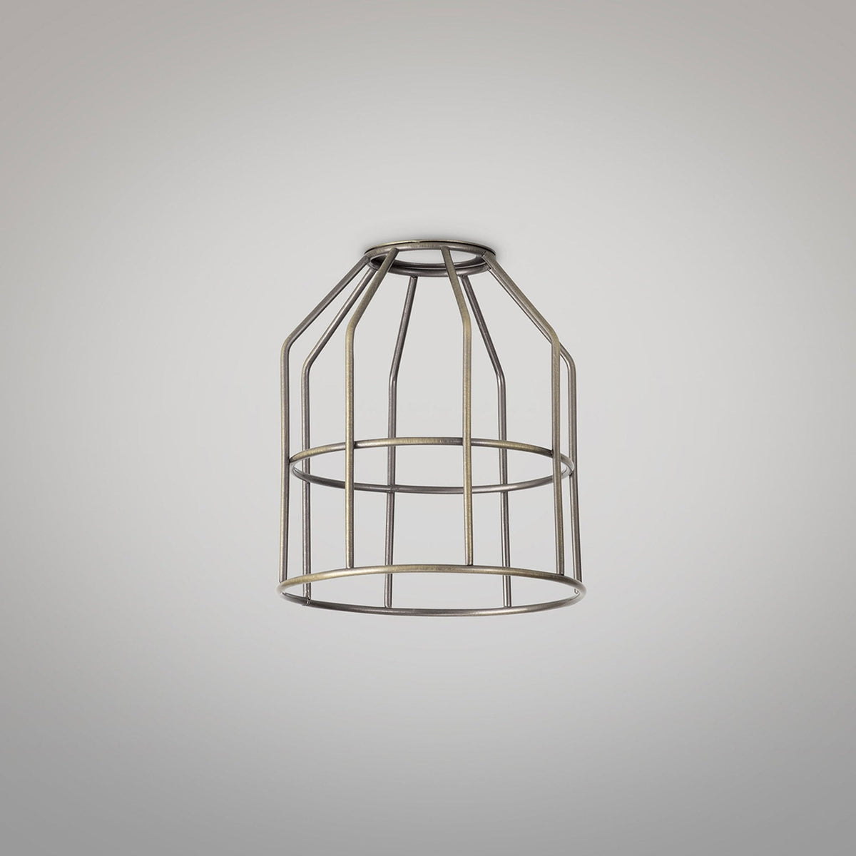 Abode Cylinder 140mm Wire Cage Shade in Brushed Bronze