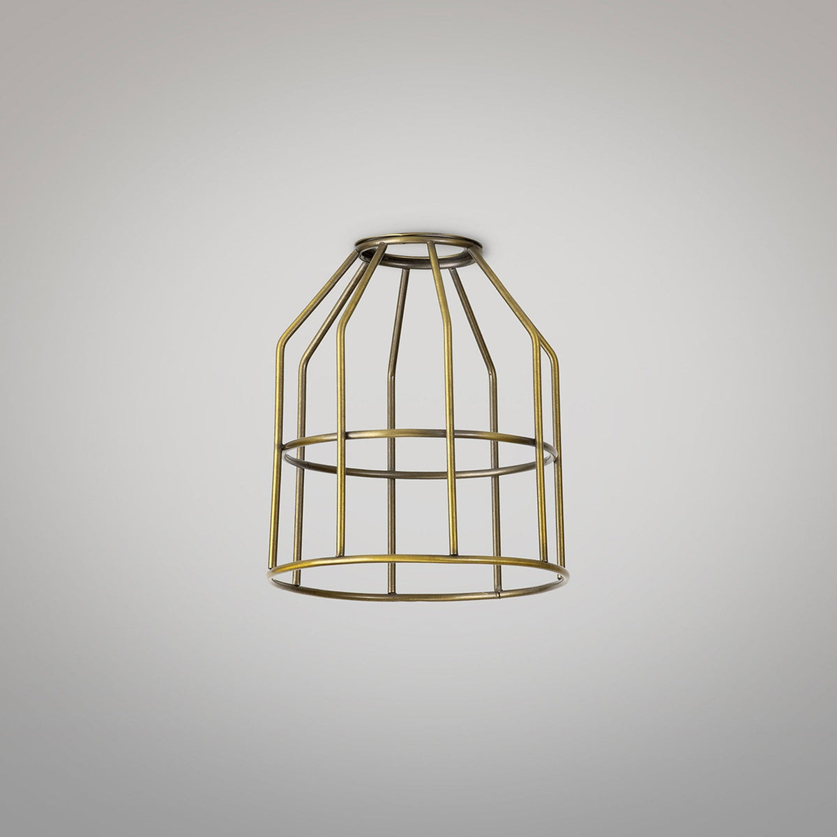 Abode Cylinder 140mm Wire Cage Shade in Brushed Brown Bronze