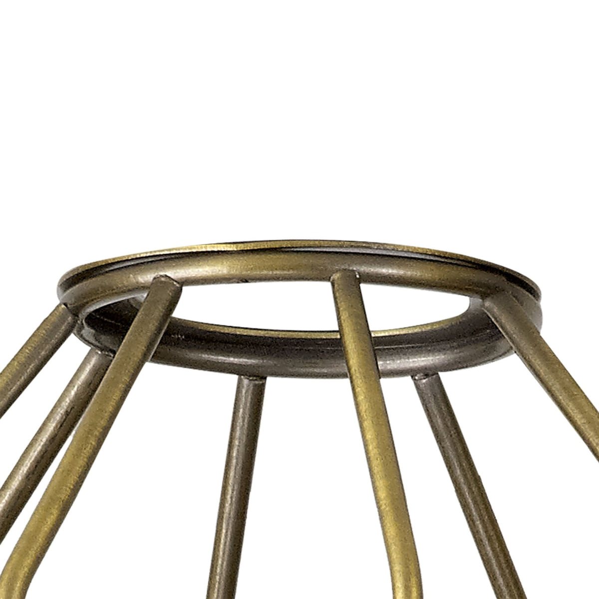 Abode Cylinder 140mm Wire Cage Shade in Brushed Brown Bronze