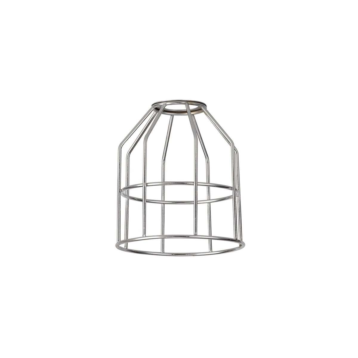 Abode Cylinder 140mm Wire Cage Shade in Chrome