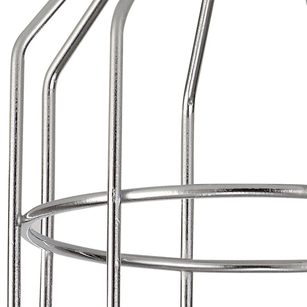 Abode Cylinder 140mm Wire Cage Shade in Chrome