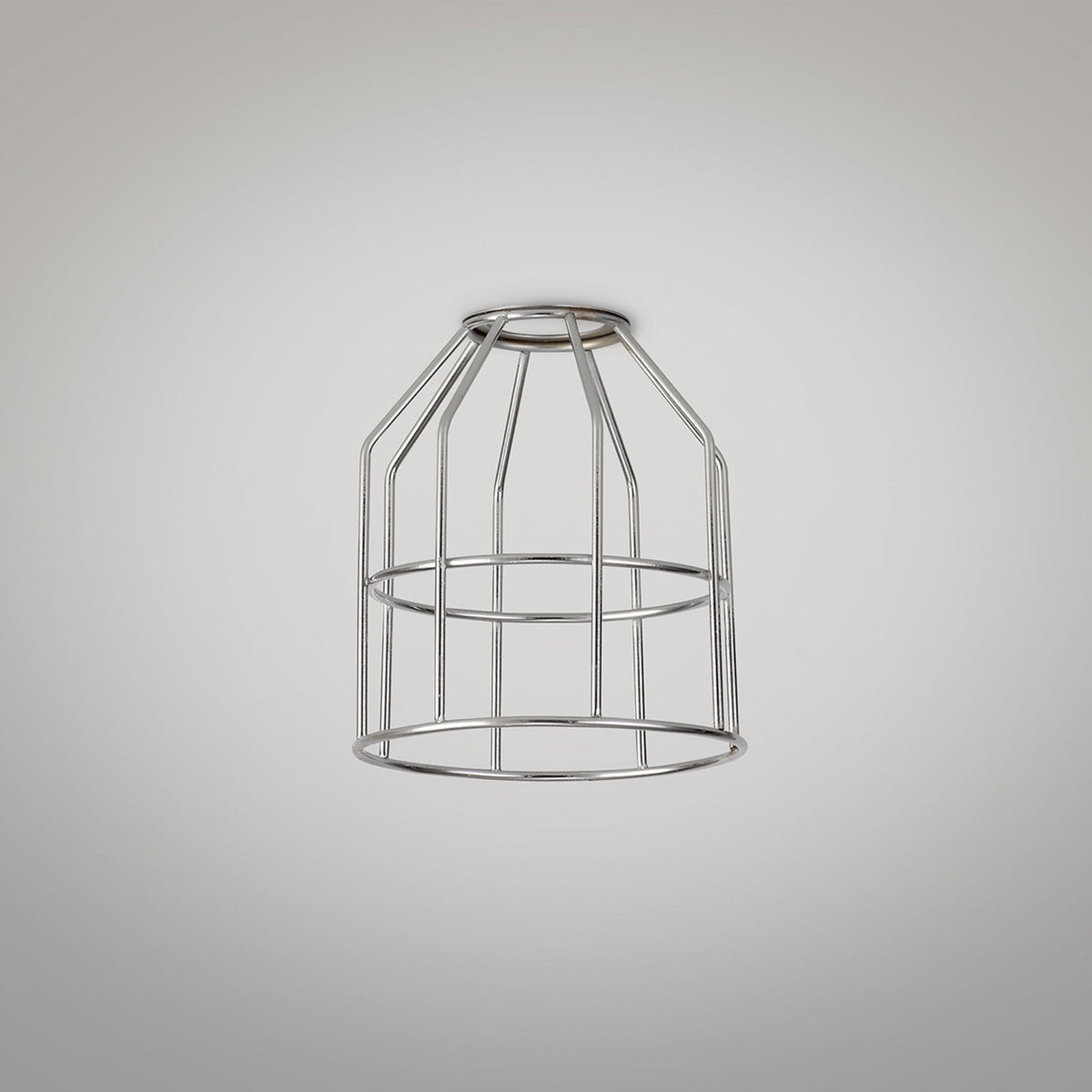 Abode Cylinder 140mm Wire Cage Shade in Chrome