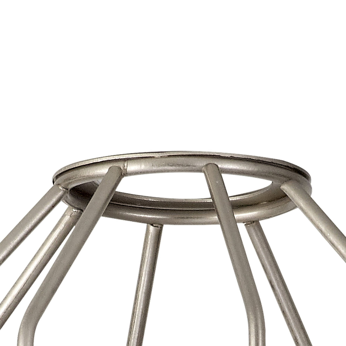 Abode Cylinder 140mm Wire Cage Shade in Brushed Nickel