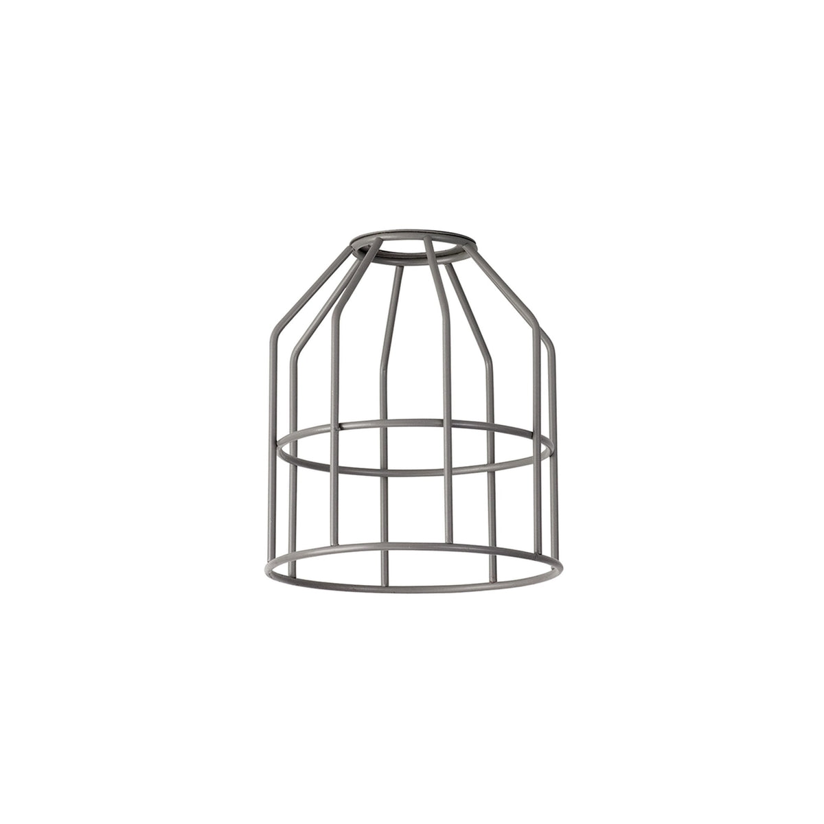 Abode Cylinder 140mm Wire Cage Shade in Grey