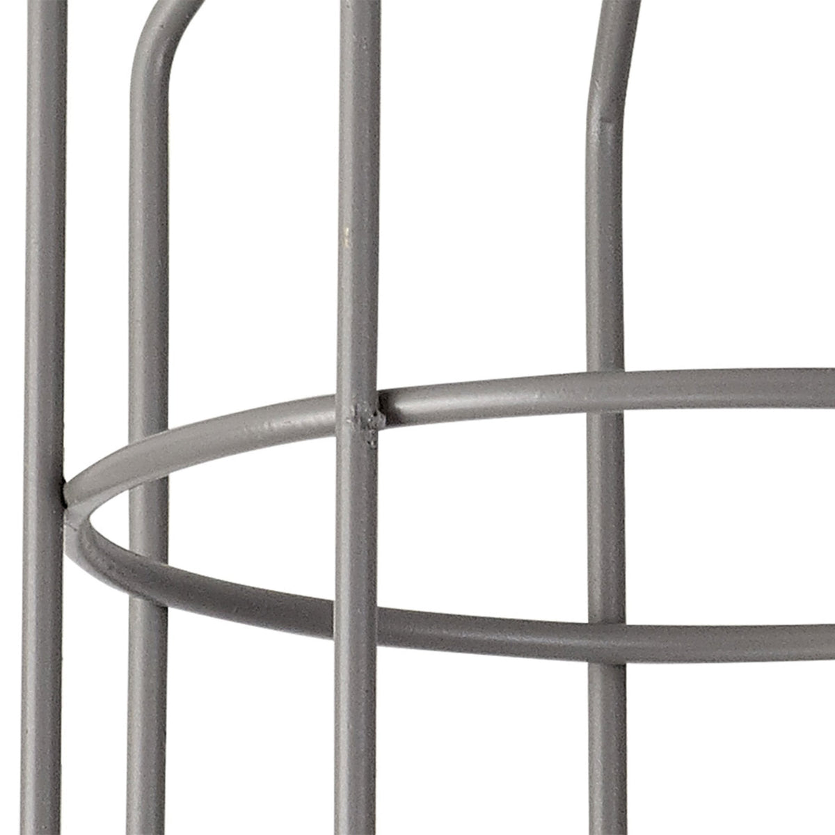Abode Cylinder 140mm Wire Cage Shade in Grey