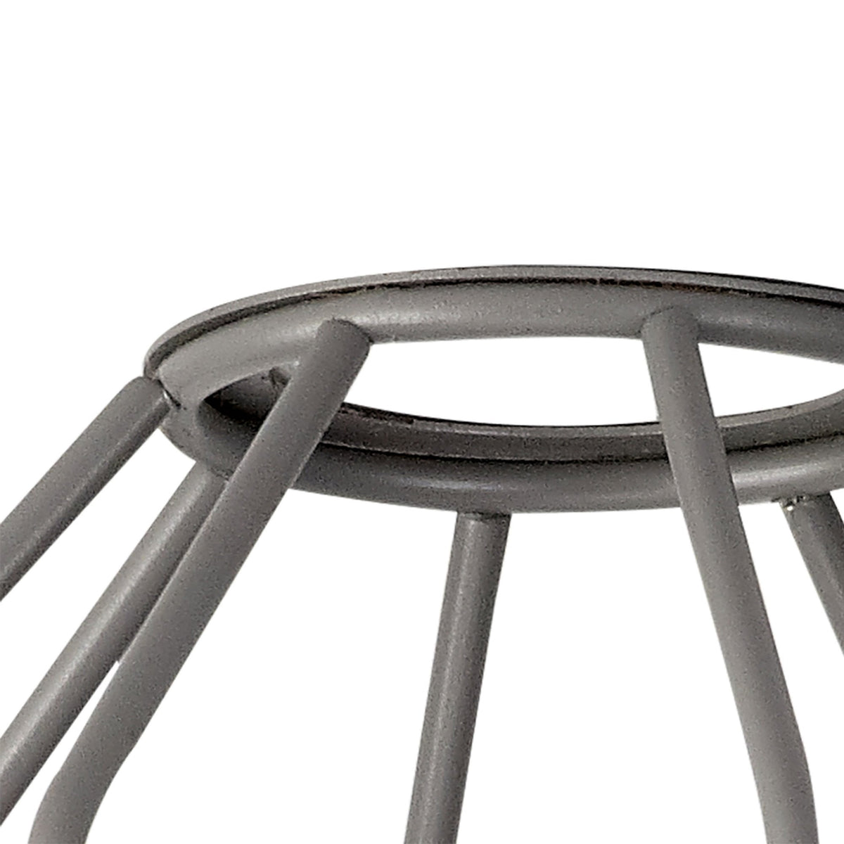 Abode Cylinder 140mm Wire Cage Shade in Grey