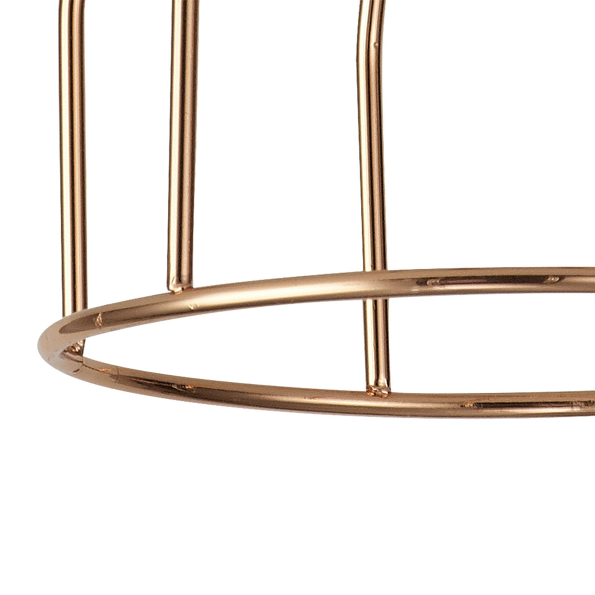 Abode Tall Round 140mm Wire Cage Shade in Copper