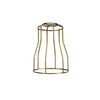 Abode Tall Round 140mm Wire Cage Shade in Brushed Brown Bronze