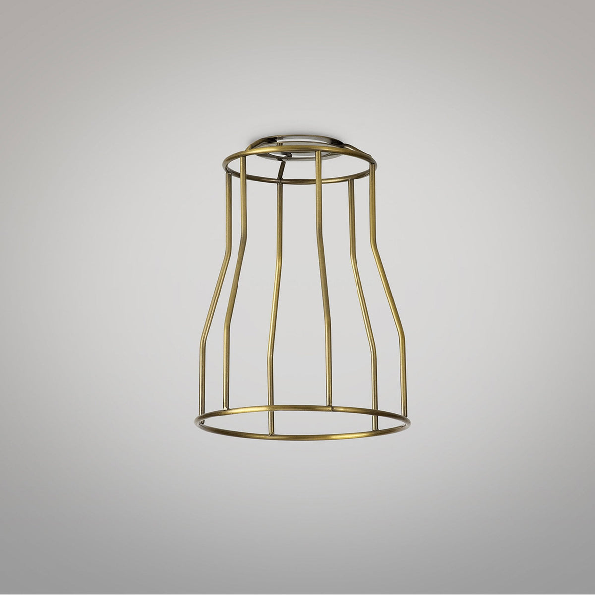 Abode Tall Round 140mm Wire Cage Shade in Brushed Brown Bronze