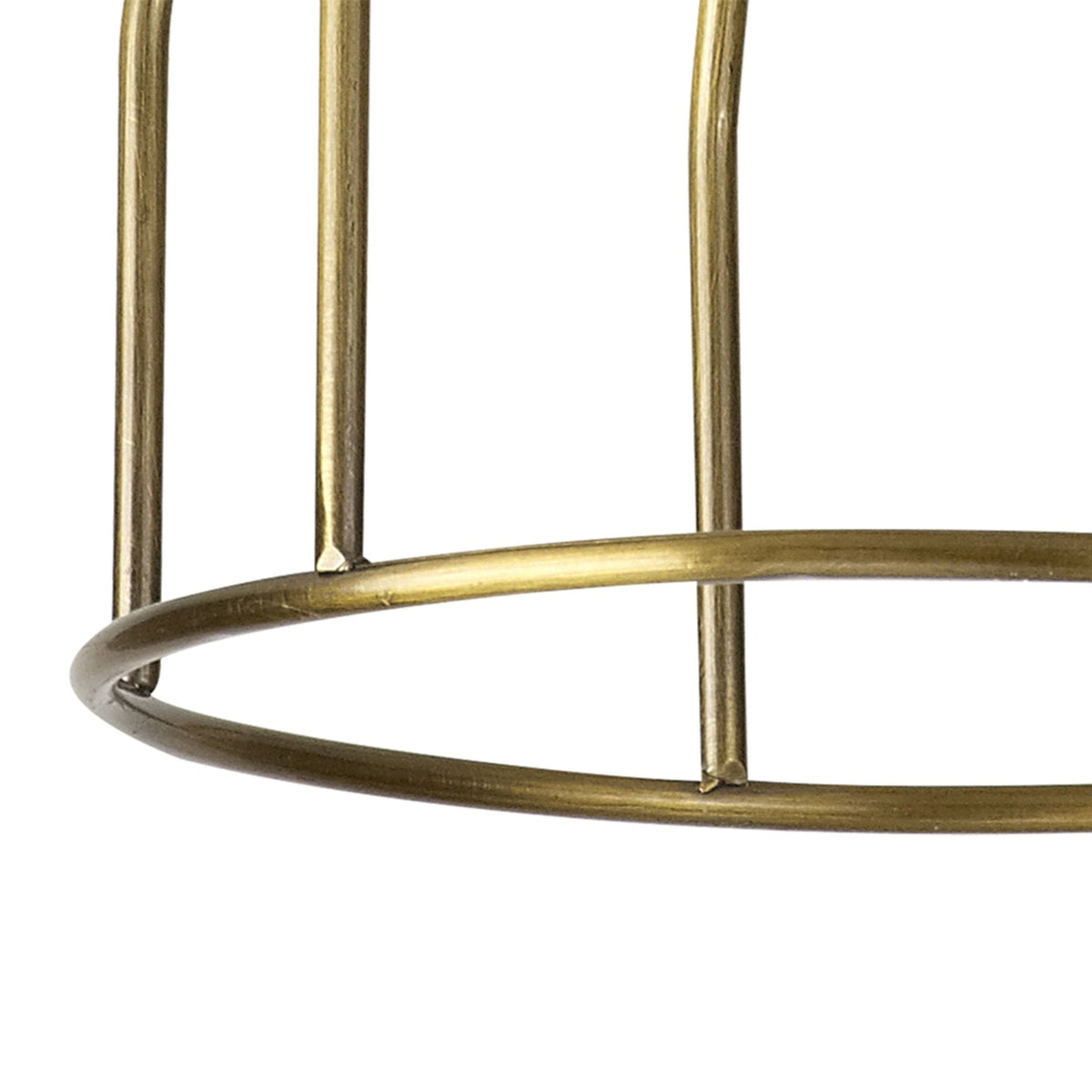 Abode Tall Round 140mm Wire Cage Shade in Brushed Brown Bronze