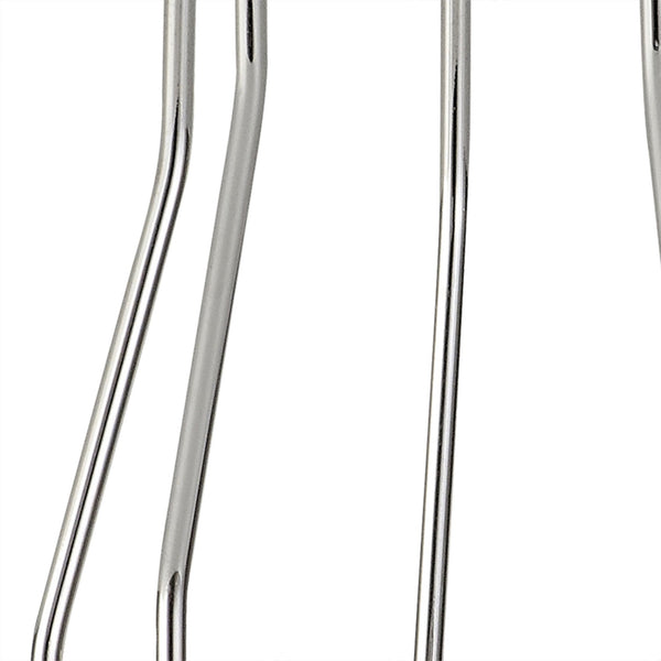 Abode Tall Round 140mm Wire Cage Shade in Chrome