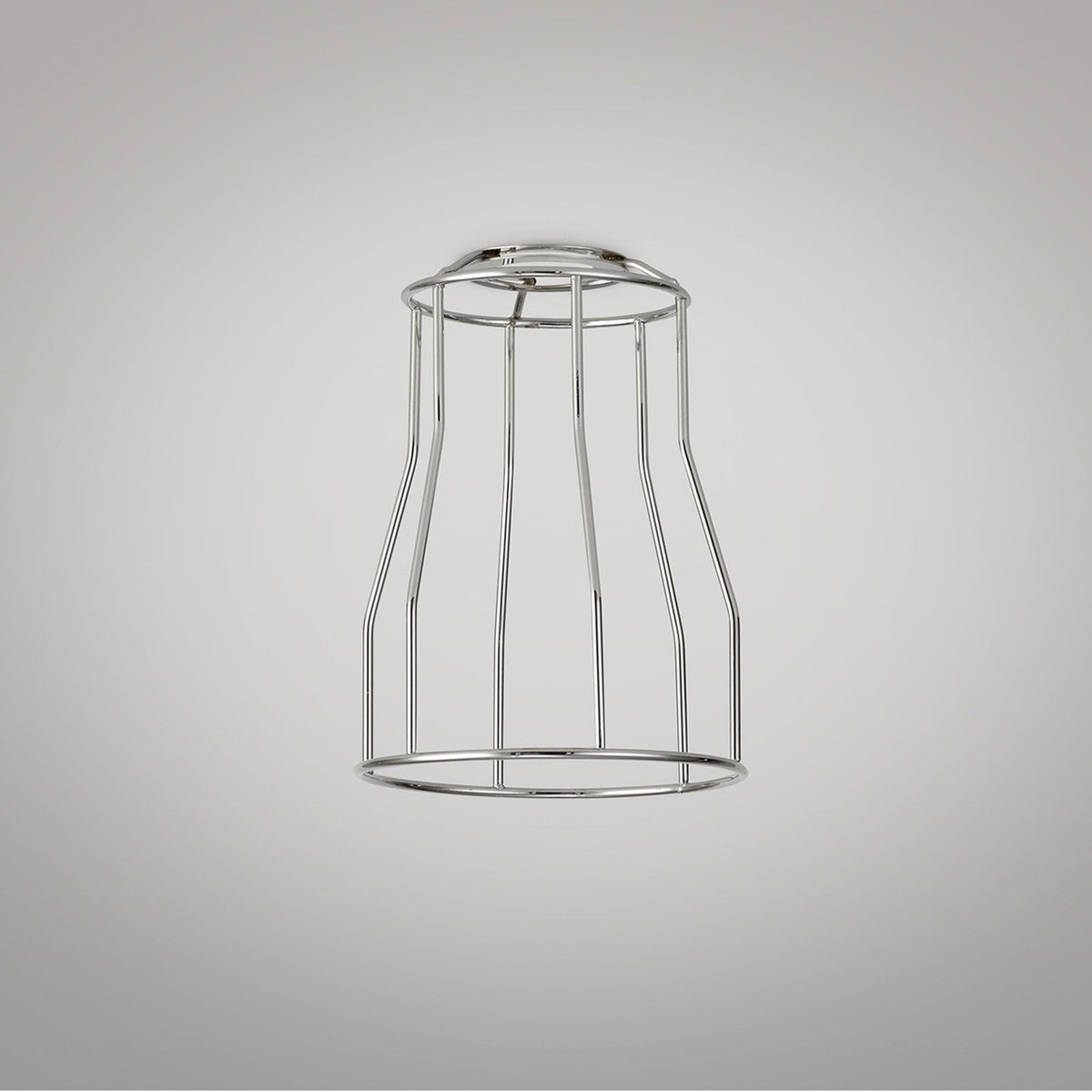 Abode Tall Round 140mm Wire Cage Shade in Chrome
