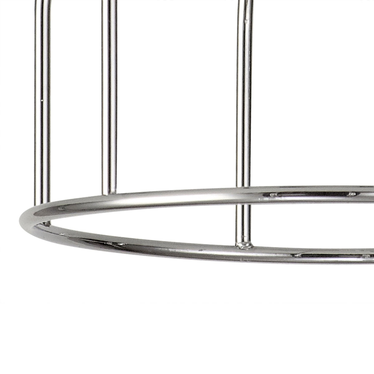 Abode Tall Round 140mm Wire Cage Shade in Chrome