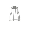 Abode Tall Round 140mm Wire Cage Shade in Grey