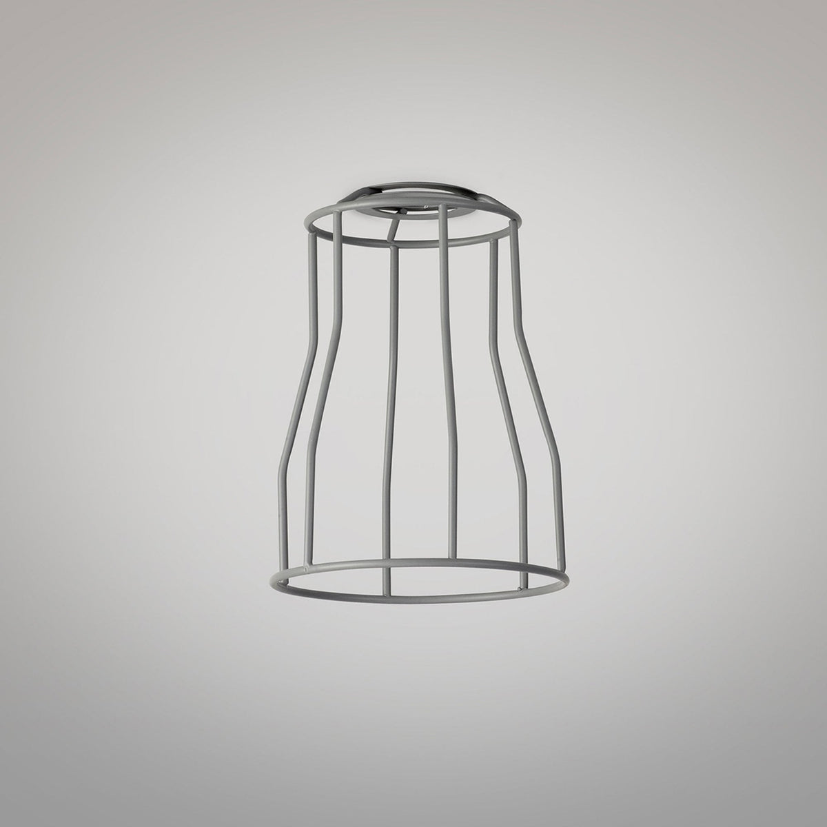 Abode Tall Round 140mm Wire Cage Shade in Grey