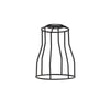Abode Tall Round 140mm Wire Cage Shade in Black