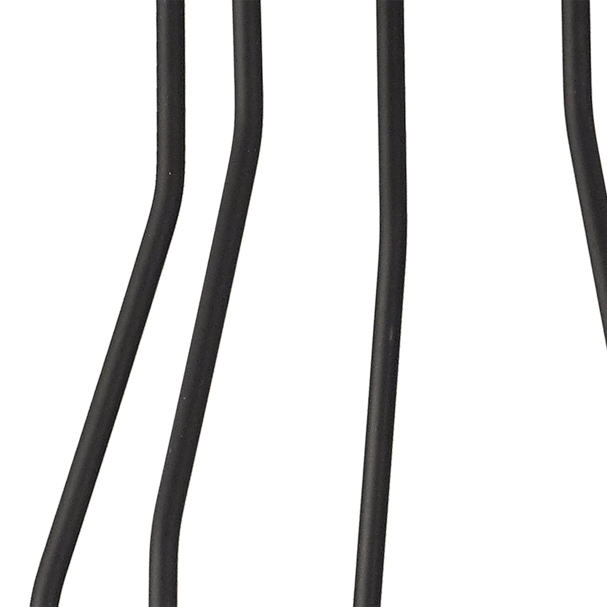 Abode Tall Round 140mm Wire Cage Shade in Black