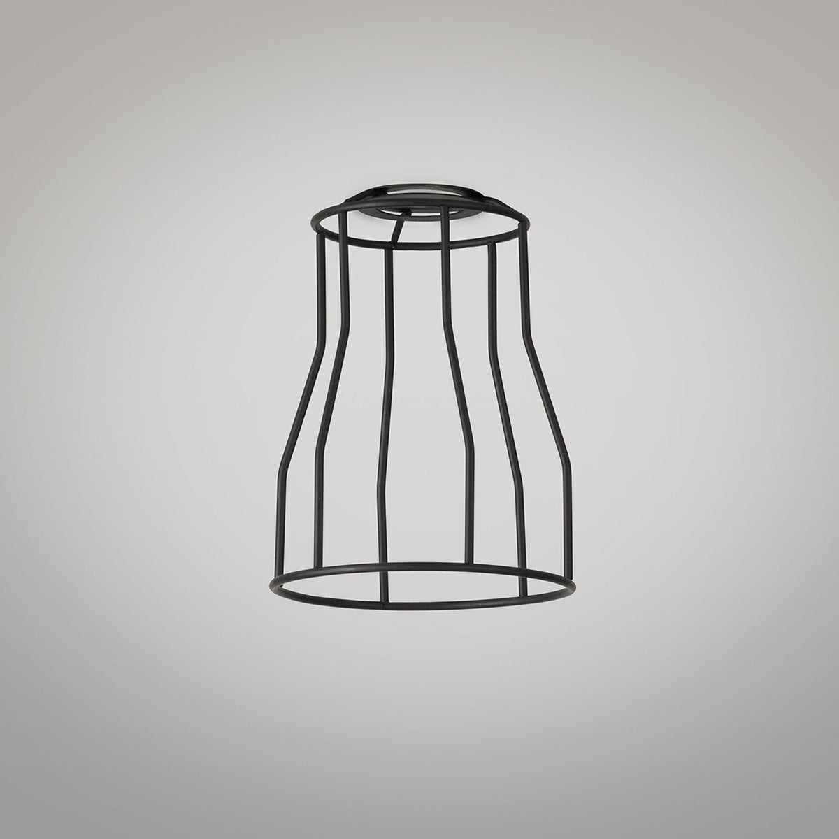 Abode Tall Round 140mm Wire Cage Shade in Black