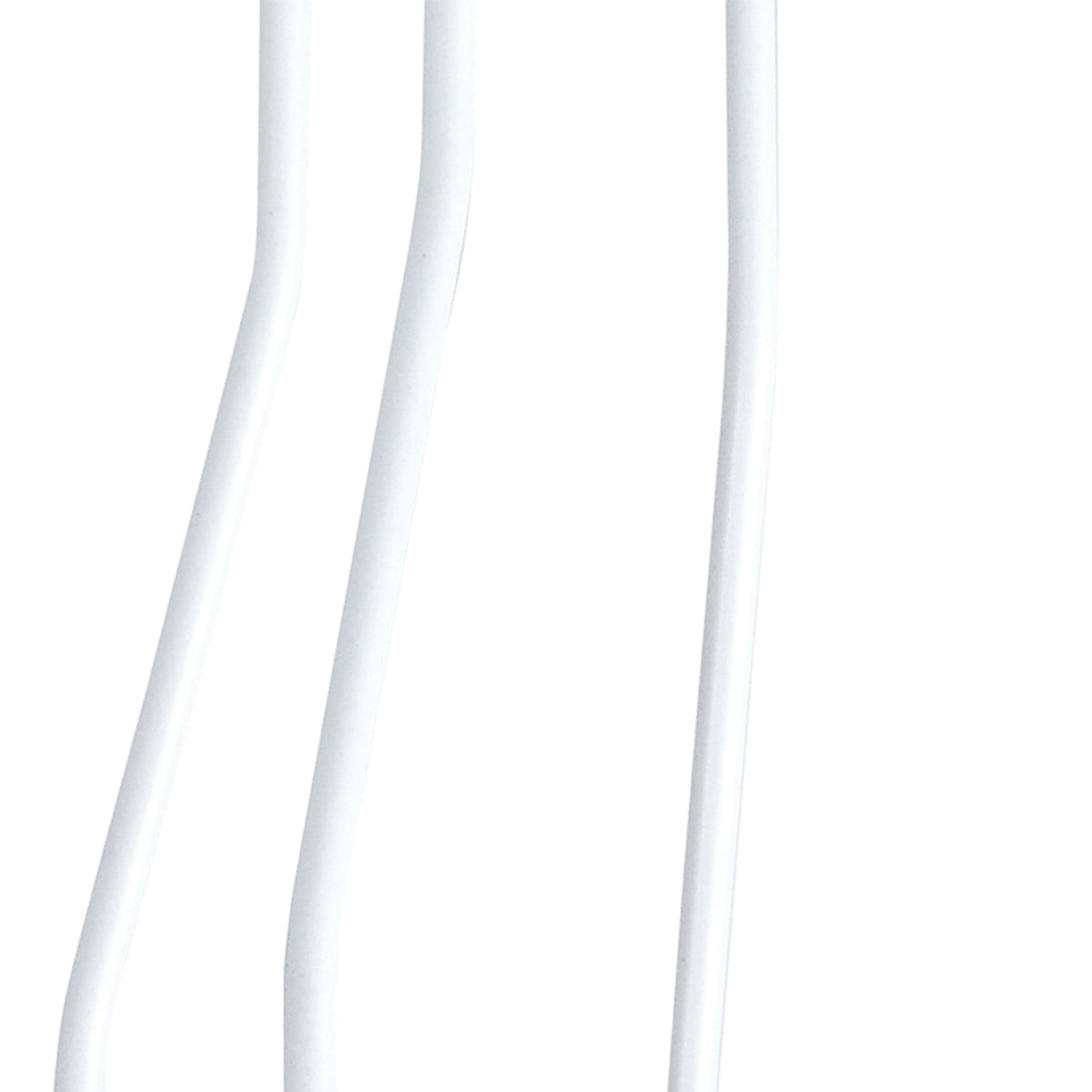 Abode Tall Round 140mm Wire Cage Shade in White