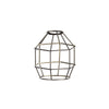 Abode Hexagon 140mm Wire Cage Shade in Brushed Bronze