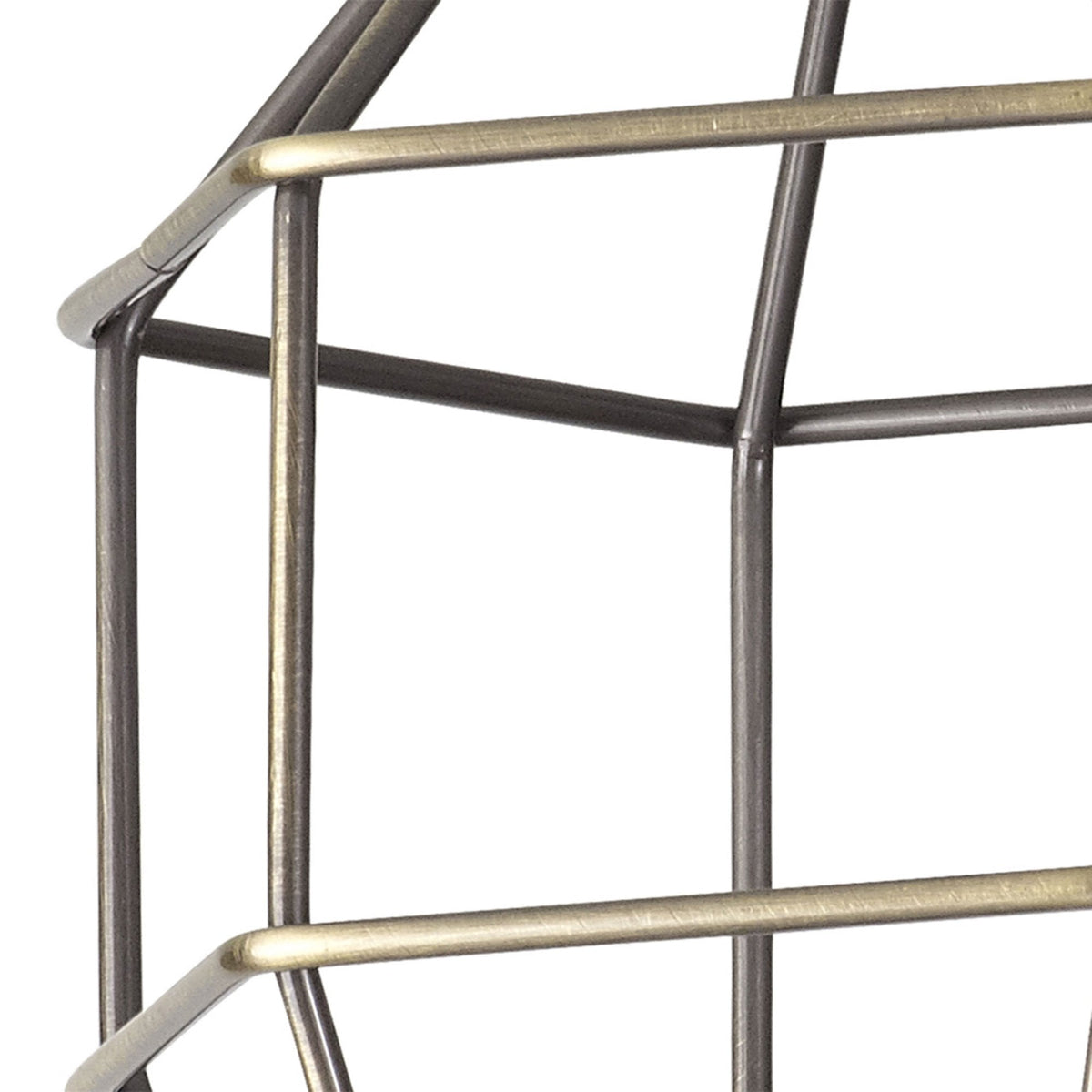 Abode Hexagon 140mm Wire Cage Shade in Brushed Bronze