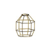Abode Hexagon 140mm Wire Cage Shade in Brushed Brown Bronze