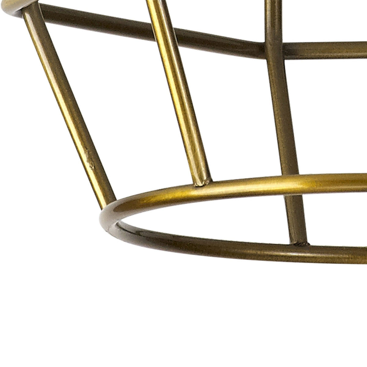 Abode Hexagon 140mm Wire Cage Shade in Brushed Brown Bronze