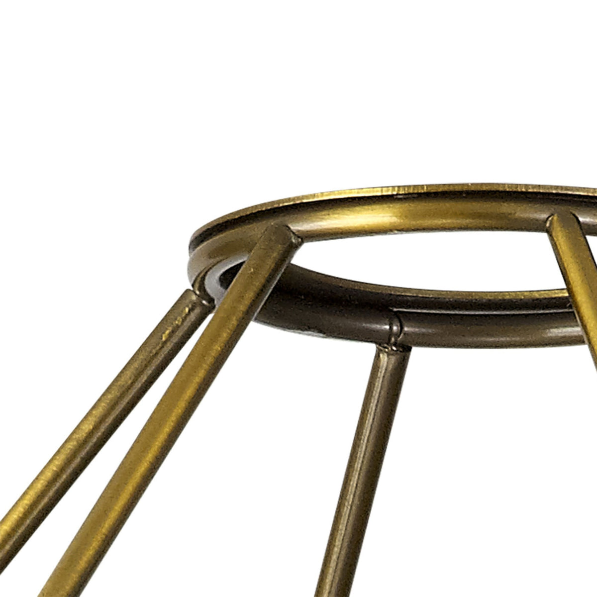 Abode Hexagon 140mm Wire Cage Shade in Brushed Brown Bronze