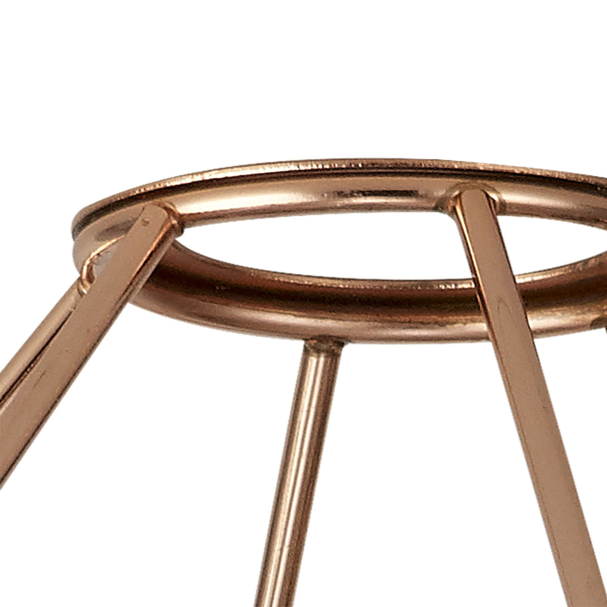 Abode Hexagon 140mm Wire Cage Shade in Copper