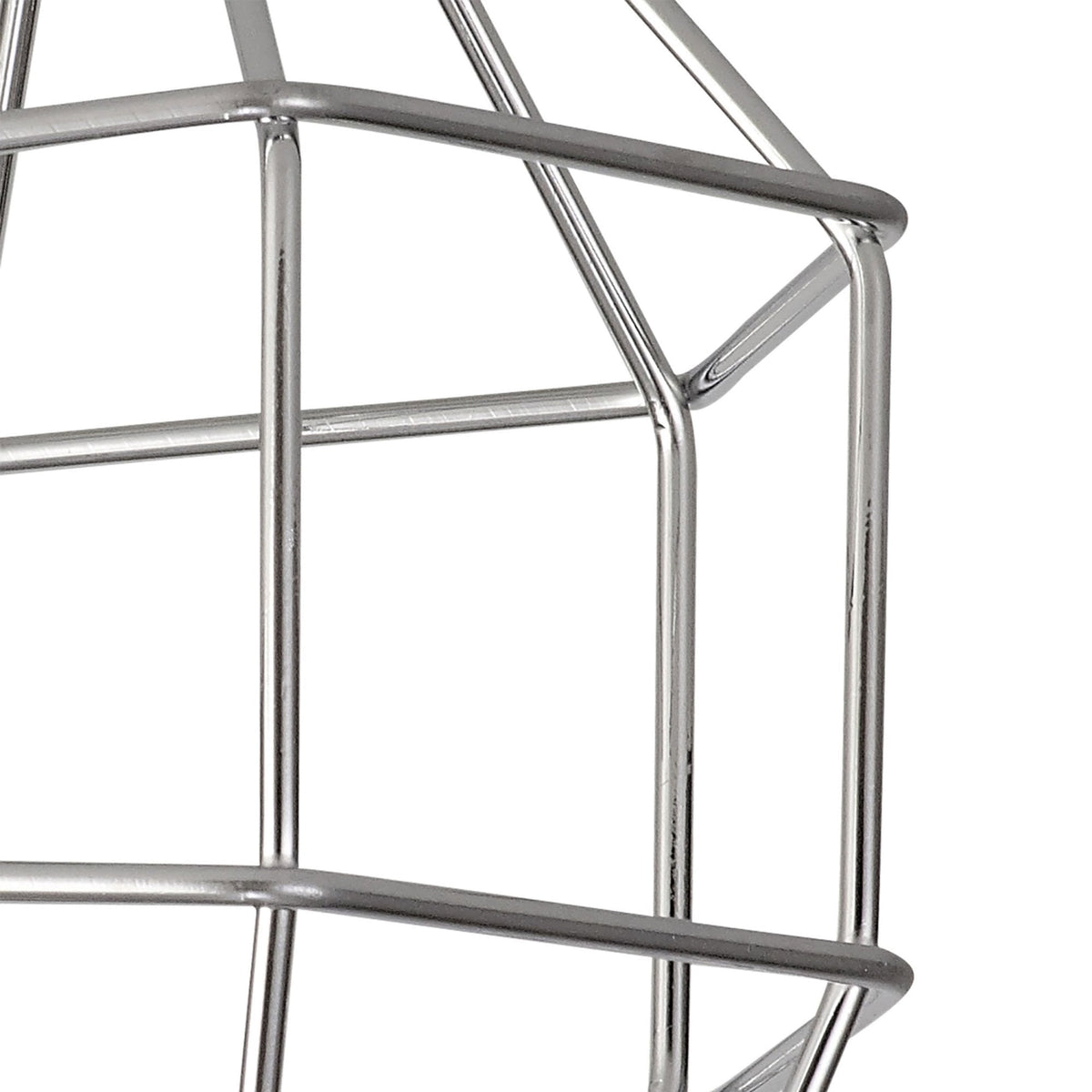 Abode Hexagon 140mm Wire Cage Shade in Chrome