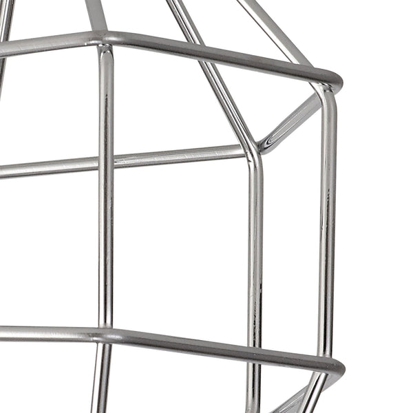 Abode Hexagon 140mm Wire Cage Shade in Chrome