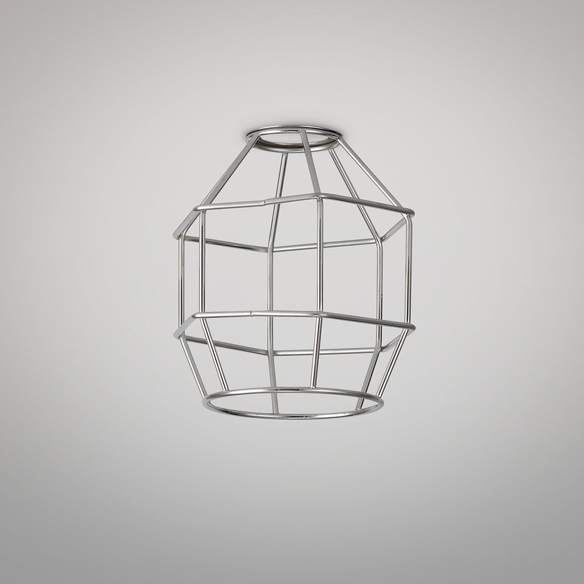 Abode Hexagon 140mm Wire Cage Shade in Chrome