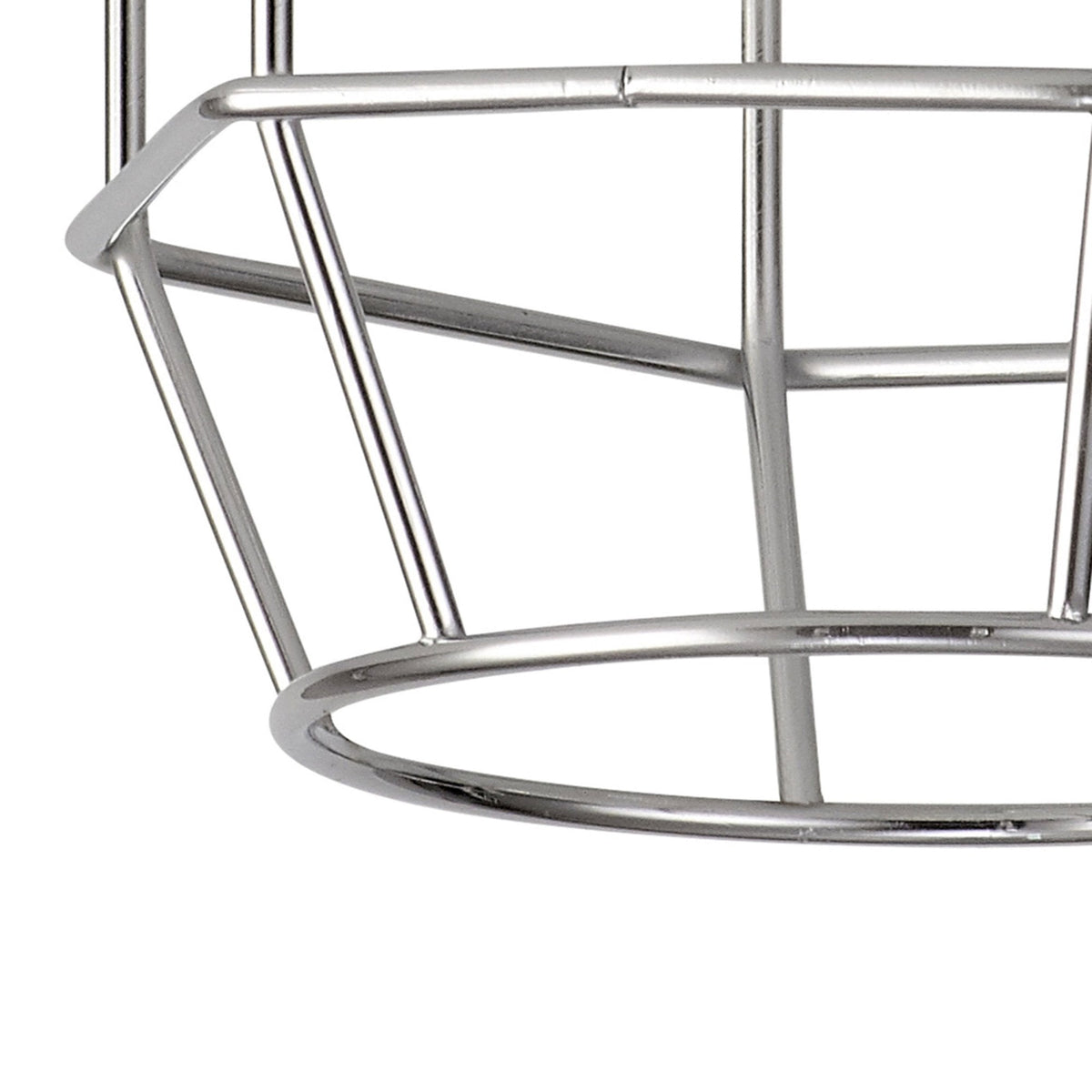 Abode Hexagon 140mm Wire Cage Shade in Chrome