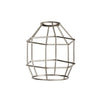 Abode Hexagon 140mm Wire Cage Shade in Brushed Nickel