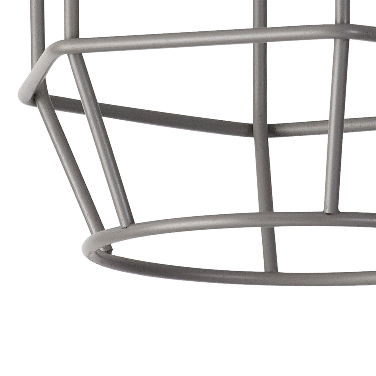 Abode Hexagon 140mm Wire Cage Shade in Grey