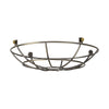 Abode Shallow Round 250mm Wire Cage Guard in Brushed Bronze