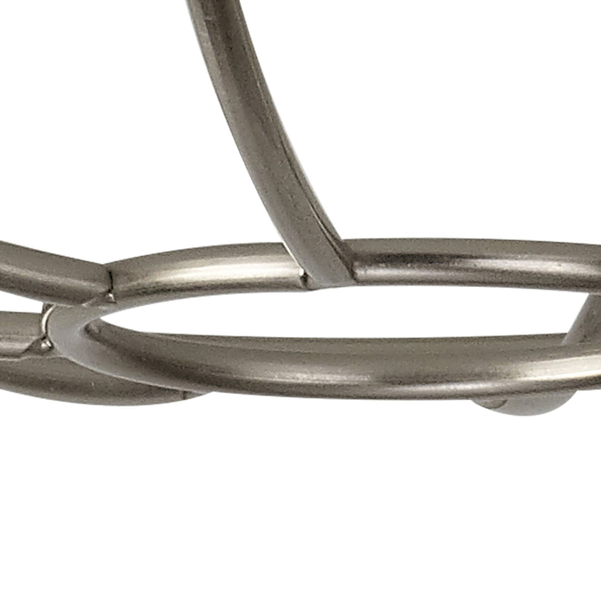 Abode Shallow Round 250mm Wire Cage Guard in Brushed Nickel