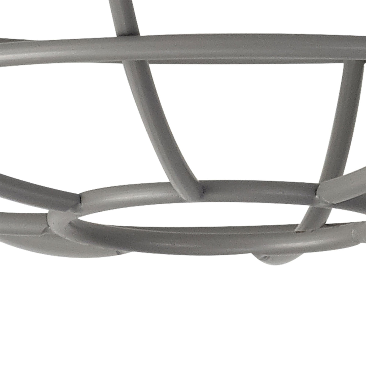 Abode Shallow Round 250mm Wire Cage Guard in Grey