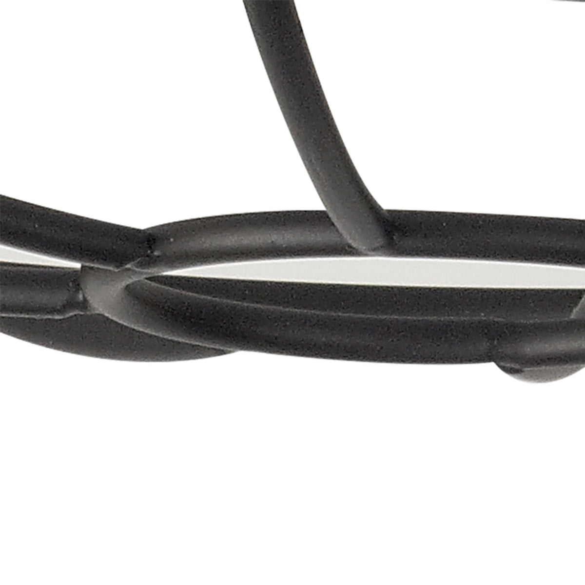 Abode Shallow Round 250mm Wire Cage Guard in Black
