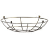 Abode Shallow Round 350mm Wire Cage Guard in Brushed Bronze