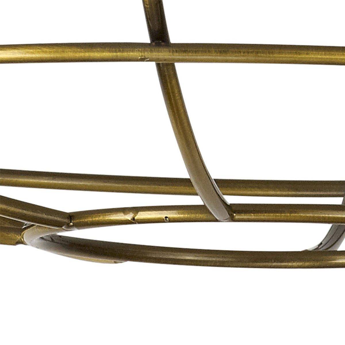 Abode Shallow Round 350mm Wire Cage Guard in Brushed Brown Bronze