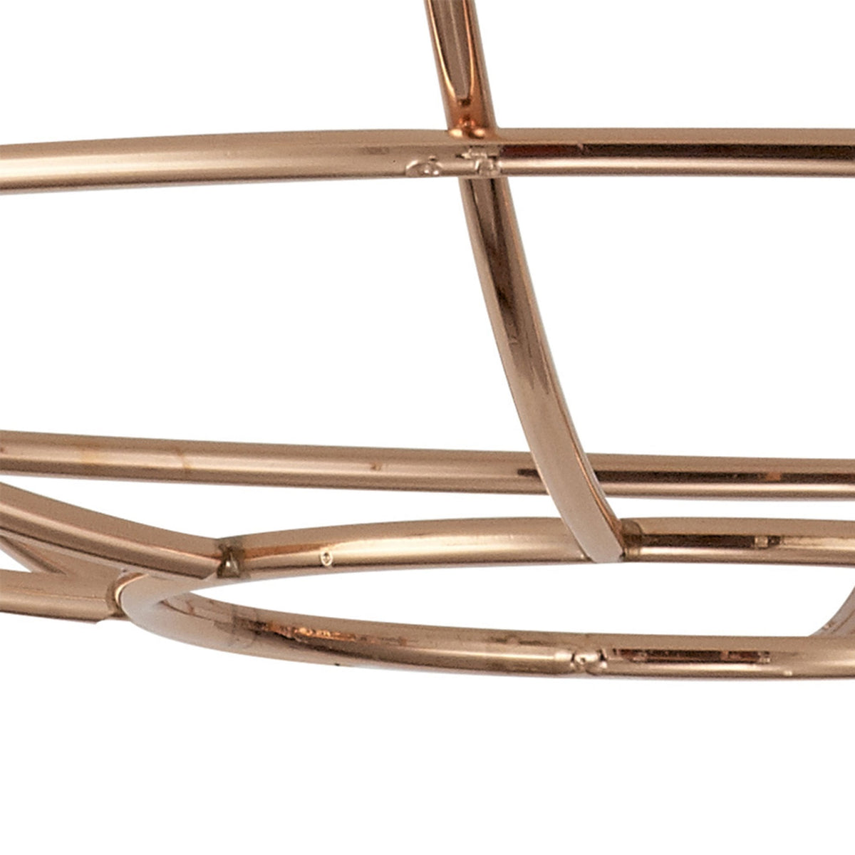 Abode Shallow Round 350mm Wire Cage Guard in Copper